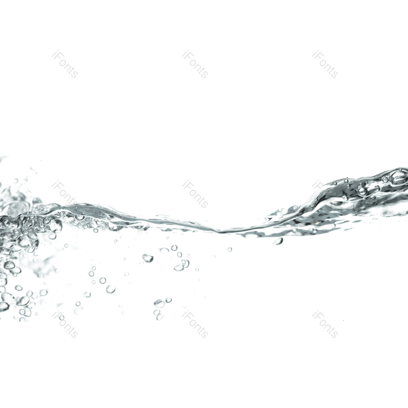 水花图片,蓝色元素,透明PNG,水滴免抠素材